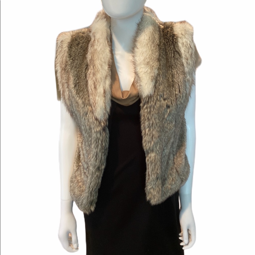 Supertrash Faux Fur Vest Aritzia TNA Mango